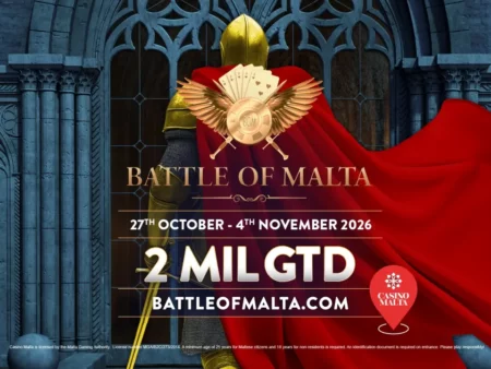 Två miljoner garanterade under 2026 års Battle of Malta (Autumn Edition)