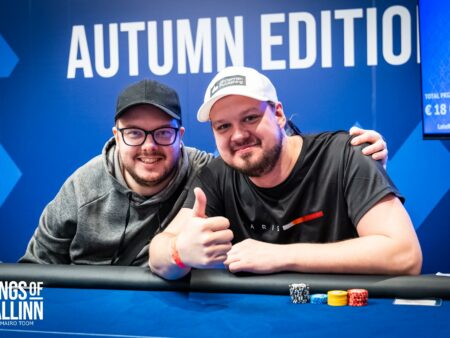 2026 års Kings of Tallinn (Autumn Edition) Dag 5: Fem svenskar vidare i €555 NLH Championship; Johan Creutz säkrar finalbord i Mystery Bounty
