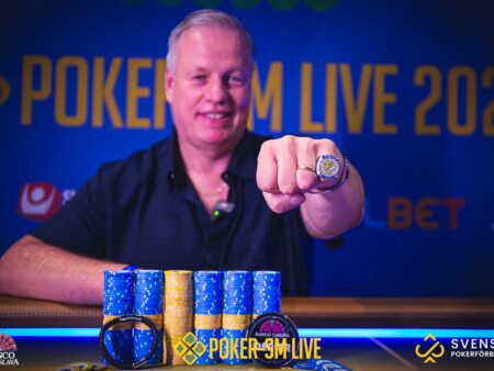 Christer Johansson och Gustav Rosén tar de två första titlarna under Poker-SM Live 2026