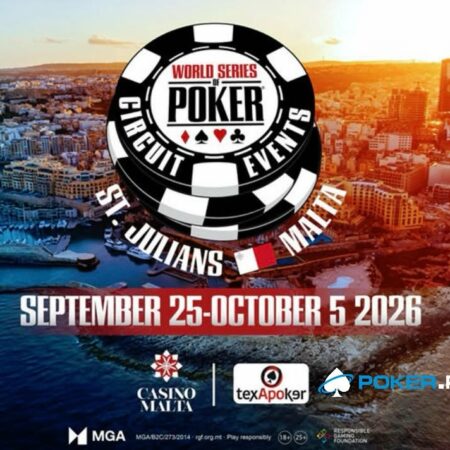 Tolv ringar på spel under 2026 års WSOP Circuit Malta