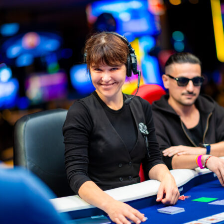 Fyrtal i damer skickade Matonis mot toppen – leder finalbordet i WSOPC Tallinn Main Event