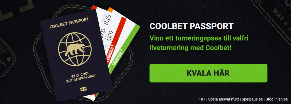 Coolbet Poker Passport Banner
