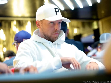 Otursamt finalbord för Simon ”C. Darwin2” Mattsson 2026 års WSOP Online GGMillion$ High Roller
