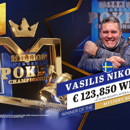 Vasilis Nikolas vinner Mystery Bounty-eventet under 2026 års King’s Million European Poker Championship
