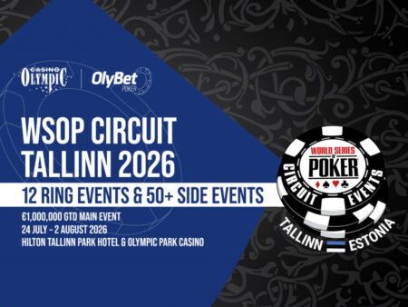 Schemat för 2026 års WSOP Circuit Tallinn innehåller 12 ringevent